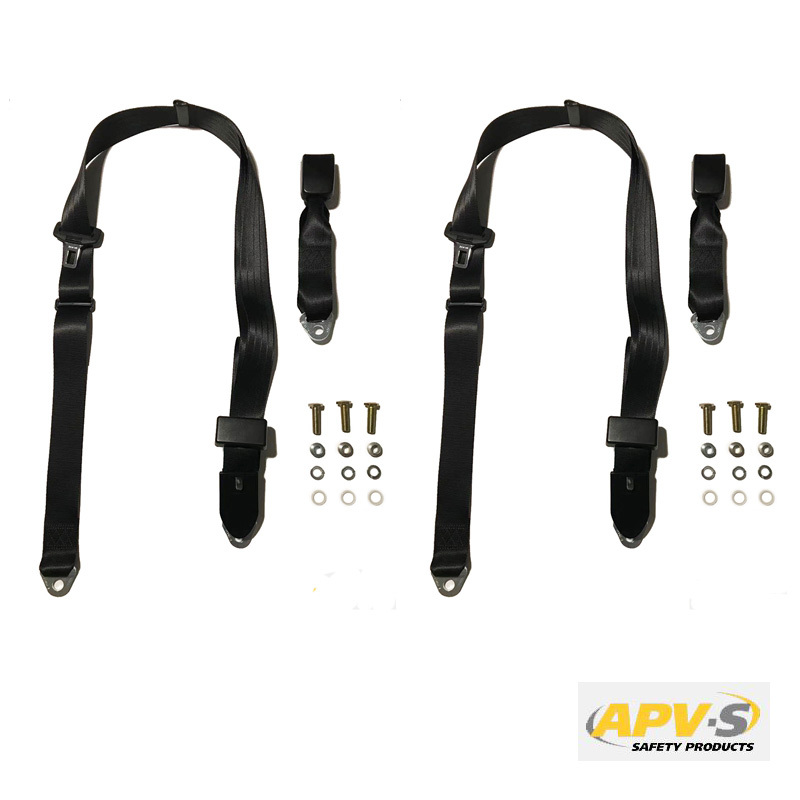 Front Seat Belt Kit to Suit 1963 Chrysler Valiant AP5 Sedan and Wagon - ADR