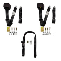 Rear Retractable Seat Belt Kit For Ford Cortina TE TF 1977-83 Sedan ADR Approved
