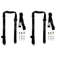Front Seat Belt Kit To Suit Ford Falcon XY 1960-72 Sedan and Station Wagon - ADR Approved