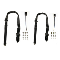 Front Seat Belt Kit To Suit Ford Falcon XL 1962-68 Sedan and Station Wagon - ADR Approved