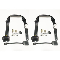Front Retractable Seat Belt Kit For Holden Gemini TD 1979 2 Door Coupe - ADR Approved