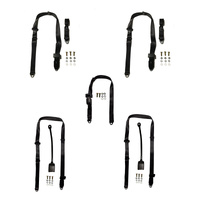 Complete Seat Belt Kit To Suit Holden Torana LJ 1972-74 4 Door Sedan - ADR Approved