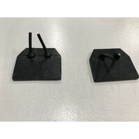 Datsun 1200 (B110) Ute / B120 Pickup Bonnet Core Support Rubbers - PAIR