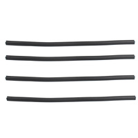 Mazda RX3 808 Sedan Complete Door Belt Weatherstrip Set - Inner and Outer