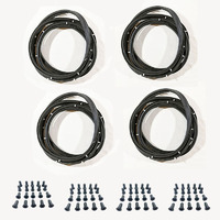 Holden HQ HJ HX HZ Wagon Full Door Rubber Seal SET - 4 Door Rubber Seal + 80 Plugs