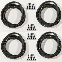 Holden WB Statesman Front and Rear Rubber Door Seal For All 4 Doors - Inc Plugs