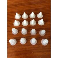 Ford Falcon XA-XB-XC Coupe Rear Door Trim Clip Kit Fastener Plug LH&RH - 16 pcs