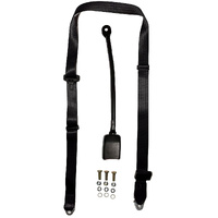 Seat Belt Non Retractable Lap Sash 400Mm Stalk Buckle - ADR Approved