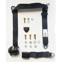 Retractable Seat Belt Lap Sash 3.2M 90-90 On Pillar + 500mm Fixed Web Buckle