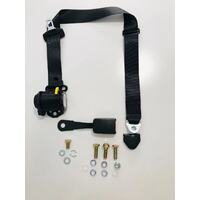 Retractable Seat Belt 100-90 In Pillar Stem Buckles Seat Mounted 170Mm Right Hand