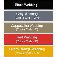 Non-Retractable Lap Seat Belt RH 250mm Stalk Buckle - ADR Australian Made