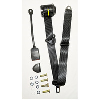 Retractable Seat Belt 80-90 On Pillar 3.2M Length with 300mm Stalk Buckle - Right Hand