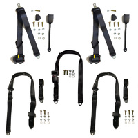 Complete Seat Belt Kit For Mazda RX7 FB 1979-85 2 Door Coupe - ADR Approved