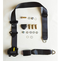 60 - 90 In Pillar Retractable Seat Belt with 275mm Webbing Buckle - Right Hand