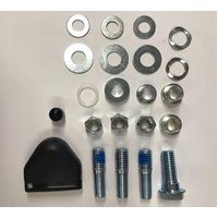 CONVERSION FITTING KIT 1/2" UNC TO 7/16" UNF BOLT - 4 PIECE KIT